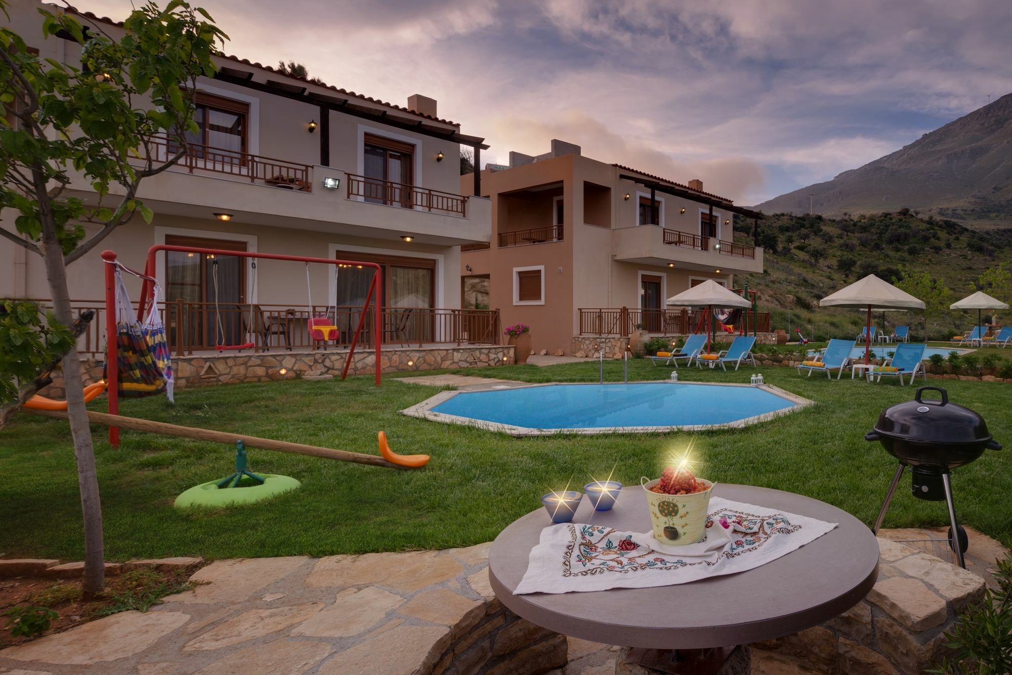 Triopetra Luxury Villas Fournou Lago Екстер'єр фото